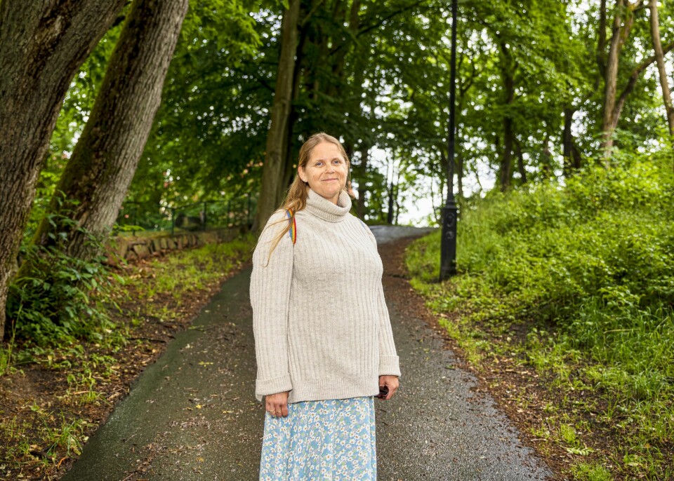 SUNT LIV: Ulrika lar ikke sykdommen begrense henne mer enn nødvendig og lever et sunt liv med god mat og gåturer i naturen.