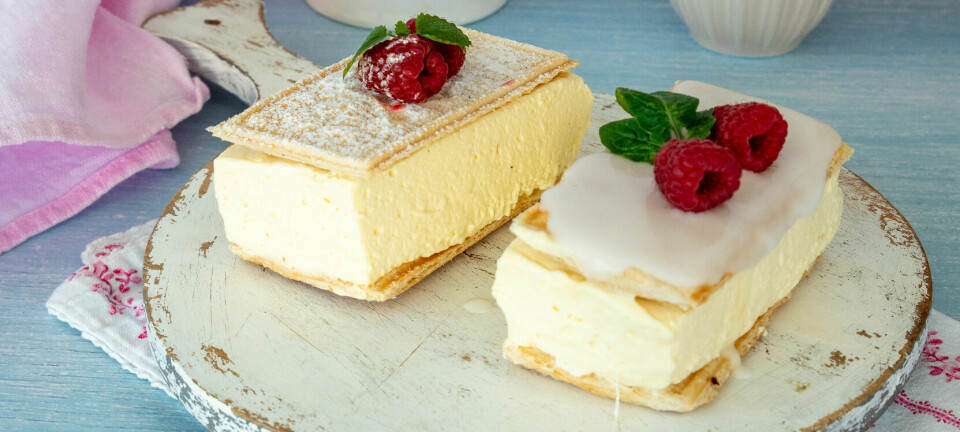 Slik lager du napoleonskake