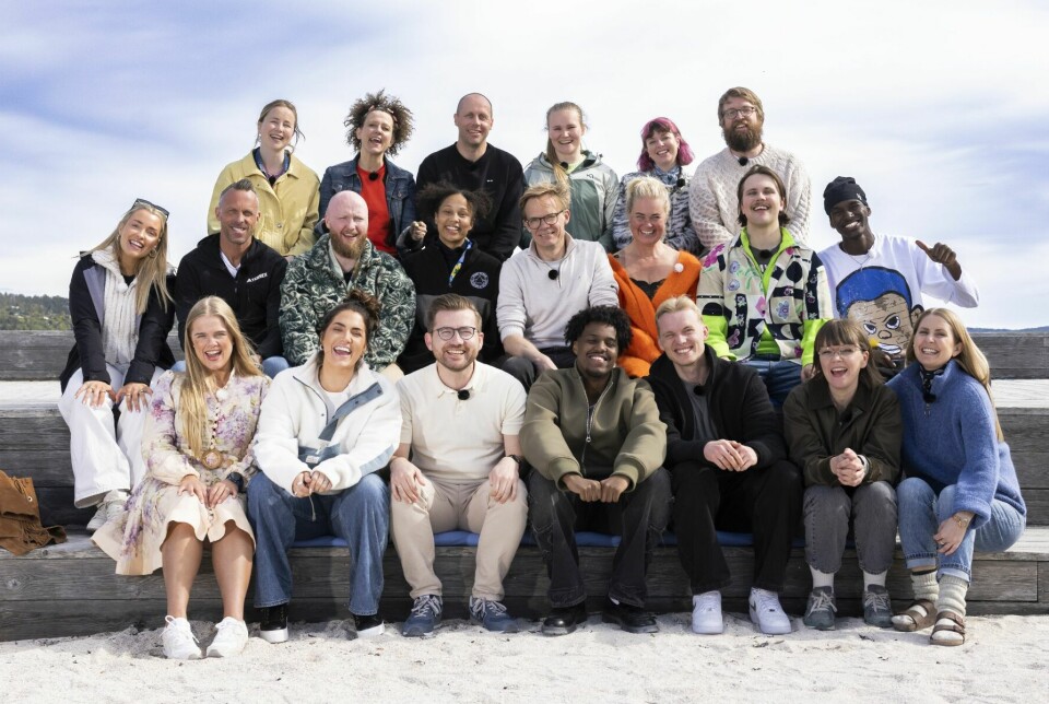 STJERNEMØTE: Anja Bakken Riise, Margrethe Røed, Rafael Escobar Løvdahl, Asbjørg Nesje, Mari Nordén, Olav Svarstad Haugland, Selene Fjellvang Lie, Anders Aukland, Kevin Kildal, Mimmi Tamba, Espen Aas, Bjørg Thorhallsdottir, Kjell Øverland, Frank Espen Muzamura, Gyda Ulrike Oddekalv, Iselin Guttormsen, Sveinung Rotevatn, Mohamed Salah Ahmed, Kasper Kvello, Cecilie Ramona Kåss Furuseth og programleder Silje Nordnes ser du i NRKs sommersatsing «20-stjerners sommerferie».