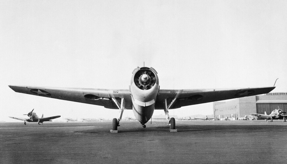 BLE BORTE: Fem amerikanske militærfly av typen Avenger forsvant sporløst over Bermuda-triangelet under en øvelse i 1945.