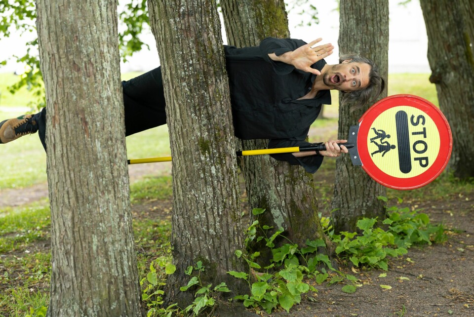 FULL AV PÅFUNN: – Jeg var sjenert som barn, men det stadiet er for lengst over, sier Viggo.