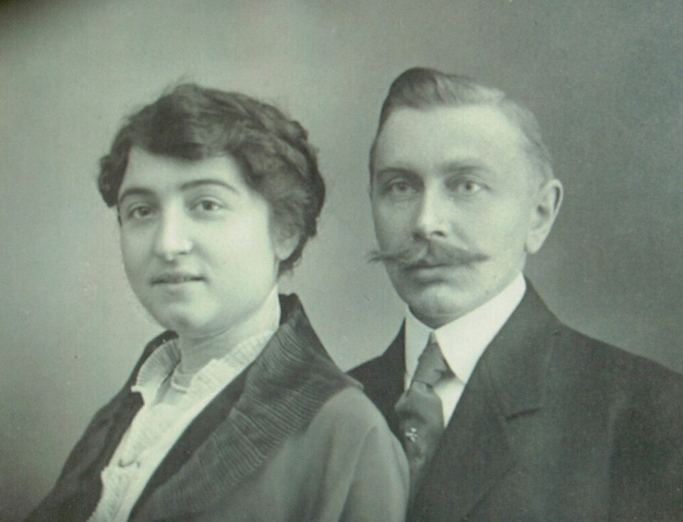 EMIGRERTE: Sverre Braastad fant kjærligheten i Jarnac og giftet seg med Edith, arvingen til konjakkhuset Tiffon.