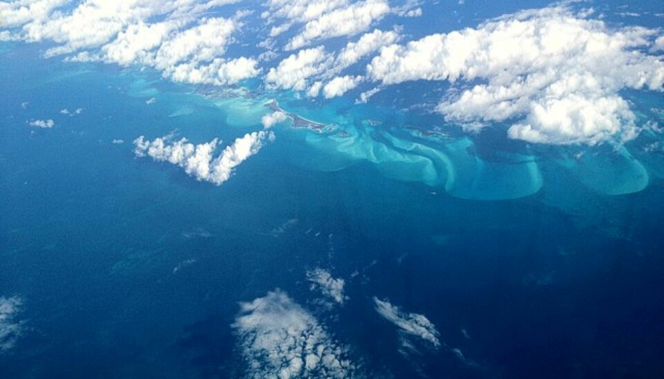 BAHAMAS: Bahamas sett fra oven. Men flere fly som har fløyet over Bahamas eller andre deler av Bermuda-triangelet, har opplevd uforklarlige problemer - eller forsvunnet uten spor.