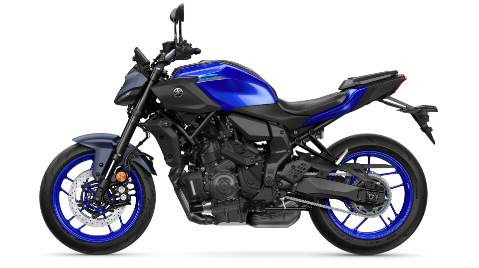 DNA-ET VIDEREBRINGES: Yamaha MT-07 for 2025.