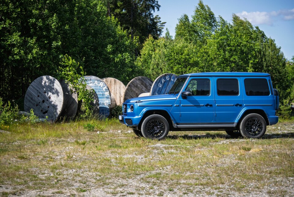 LIK, MEN ULIK: Elektriske G 580 EQ har andre egenskaper enn sine slektninger med forbrenningsmotor.