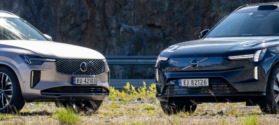 Et veiskille i Volvo-historien: Vi har testet Volvo EX90 mot XC90