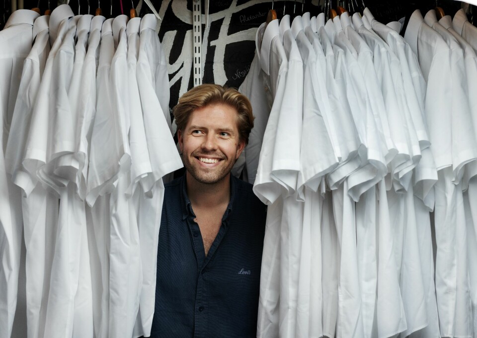 TØFF: Jakob Schøyen Andersen ble med i Kompani Lauritzen for å bevise overfor seg selv at han ikke er så pinglete, pysete og klønete som han alltid har trodd. En solid tredjeplass beviste at han lyktes bra med det.