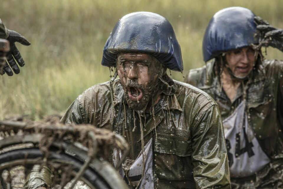 TØFFE TAK: Jacob Schøyen Andersen tok utfordringene han fikk som deltager i «Kompani Lauritzen» på TV 2, på strak arm, men sier samtidig at han var overrasket over hvor krevende innspillingen var.