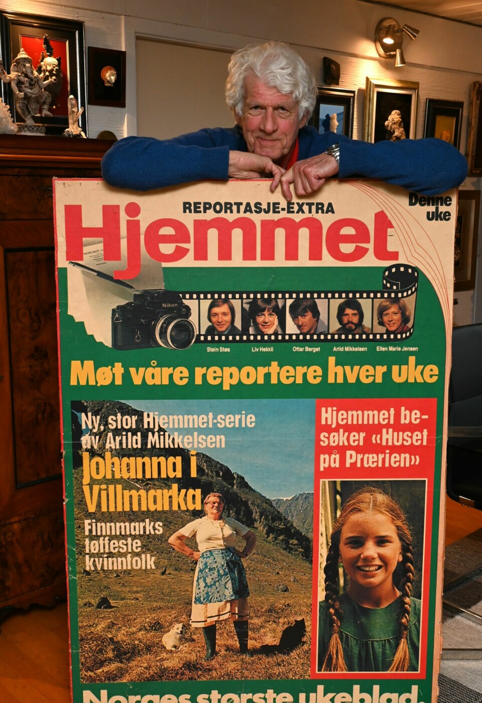 HELDIG: Jeg er heldig, som fikk møte så mange fantastiske mennesker, sier Arild.