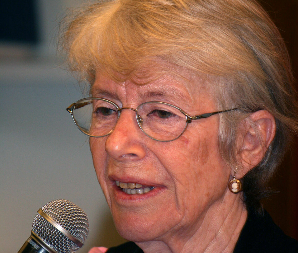 Kjersti Ericsson avbildet under en konferanse i 2014.