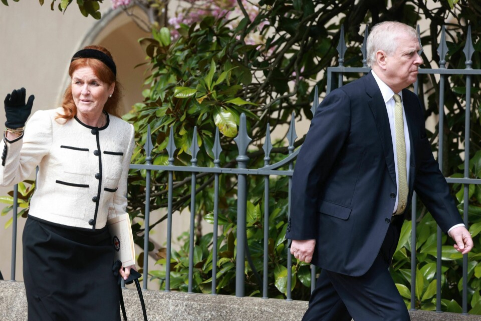 GODE VENNER: 29 år etter skilsmissen blir Sarah og Andrew stadig observert sammen. Dette bildet er fra Windsor i påsken i år.
