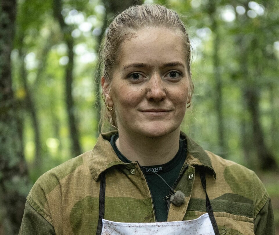 TØFFE TAK: Året før hun ble utnevnt til minister, var Emilie med på innspillingen av sesong 3 av «Kompani Lauritzen». Serien hadde premiere etter at hun ble statsråd.