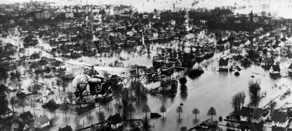 En natt veltet plutselig Nordsjøen inn i byen. Katastrofen var total