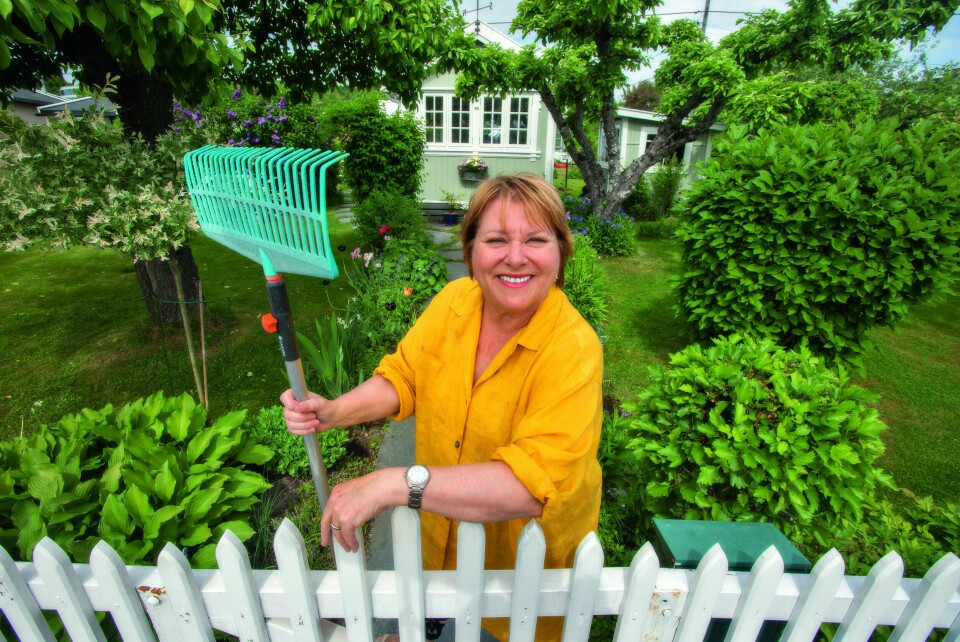 DEN GANG DA: Visesangeren solgte sin koselige kolonihage i Oslo i juni i fjor, etter 29 år som eier.