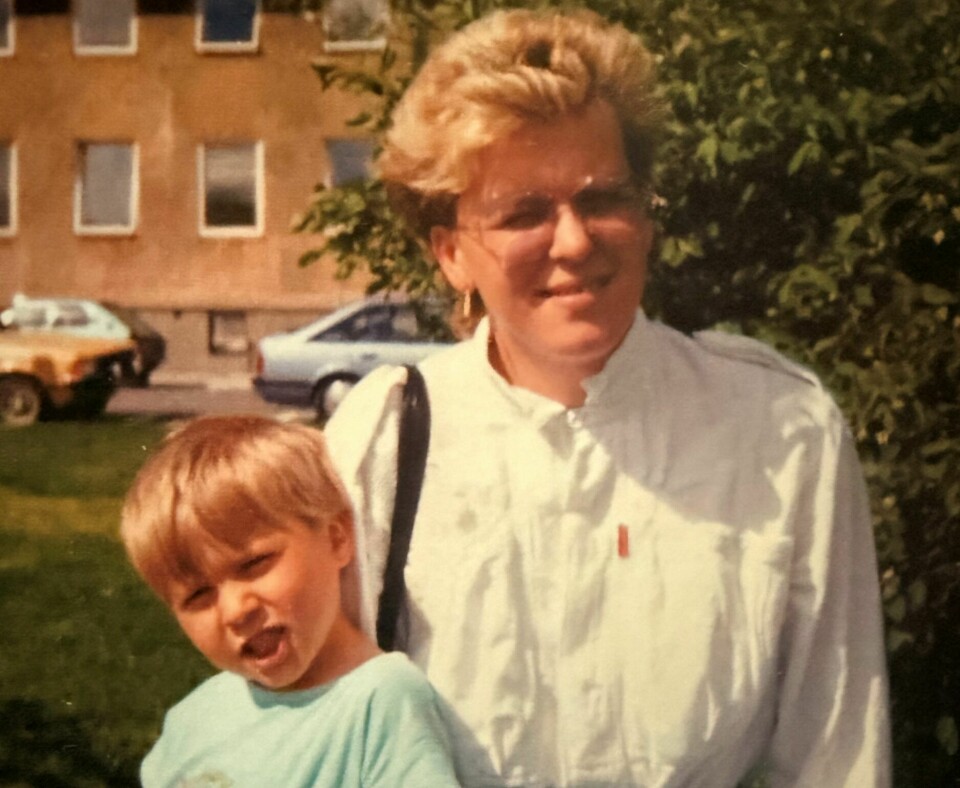 GODGUTT: Erlend har alltid vært en godgutt, sier mamma Ann Irene. Og som liten var han en lyslugg.