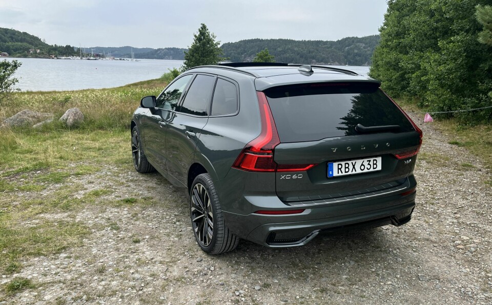 HENGERVEKT: XC60 kan trekke henger på 2250 kilo. Utfellbart hengerfeste koster 13 500 kroner ekstra.
