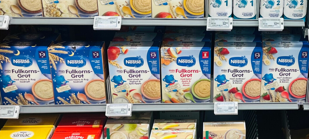 Test av barnegrøt: Ett merke tar dobbel pallplass