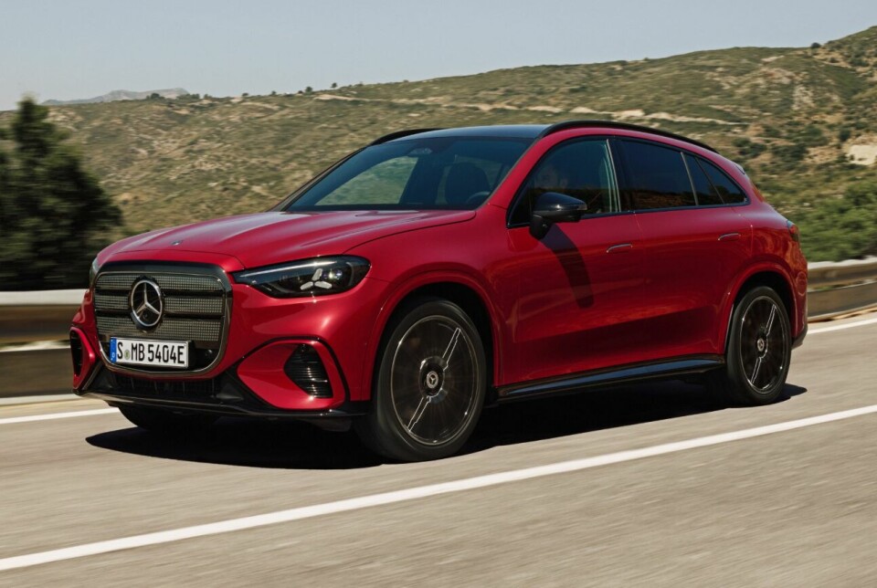REKKEVIDDE: Mercedes-Benz GLC 400 4Matic har opptil 713 kilometer rekkevidde.