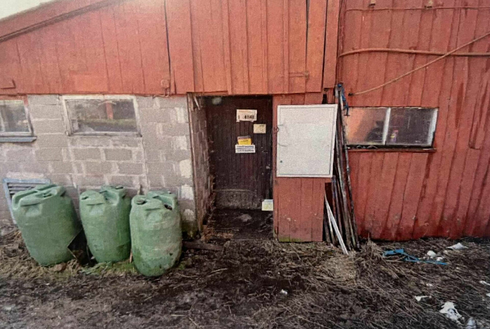 ÅSTED: Torgny Antby ble funnet drept inne på melkerommet i fjøset. Kona Inger ble funnet i våningshuset på gården.