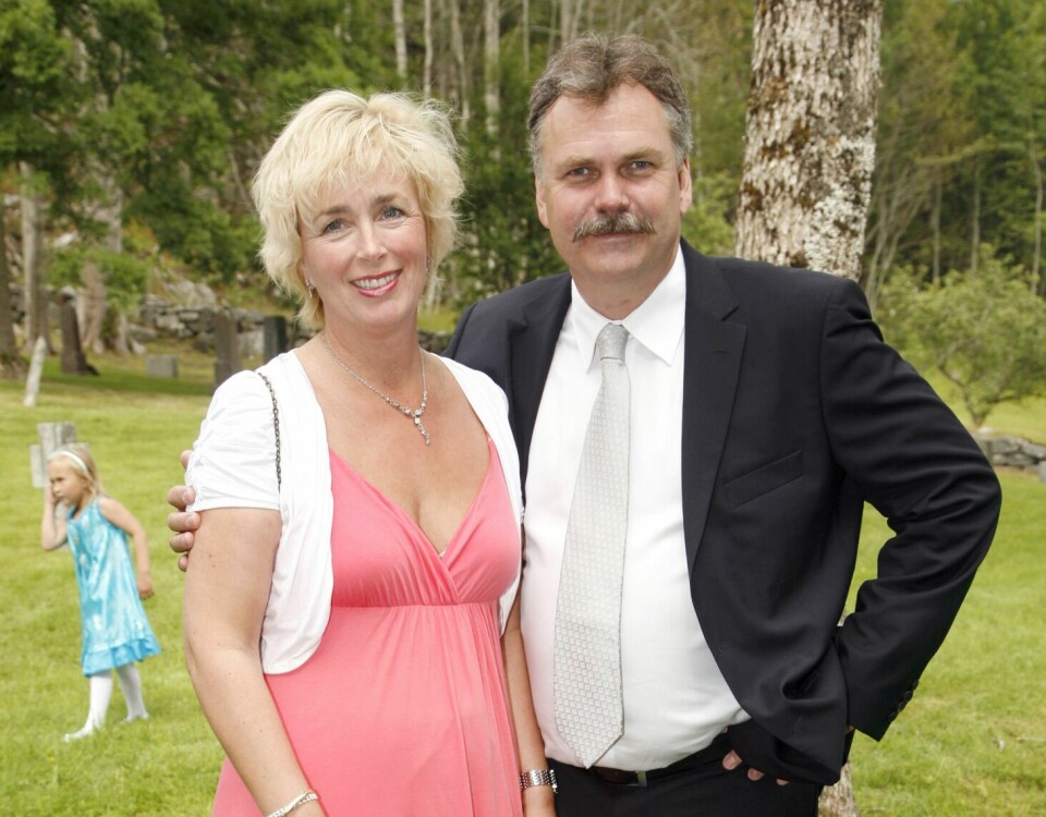PAR I HJERTER: Harald og kona Torunn Helle har vært lykkelig gift i over 30 år. Her på fest i 2009.