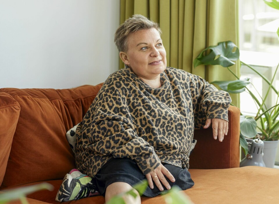PÅ LETING: Hele oppveksten lette Kjersti Horn etter forbilder. Eller noen som var i samme situasjon som henne. Det holder hun på med fremdeles.