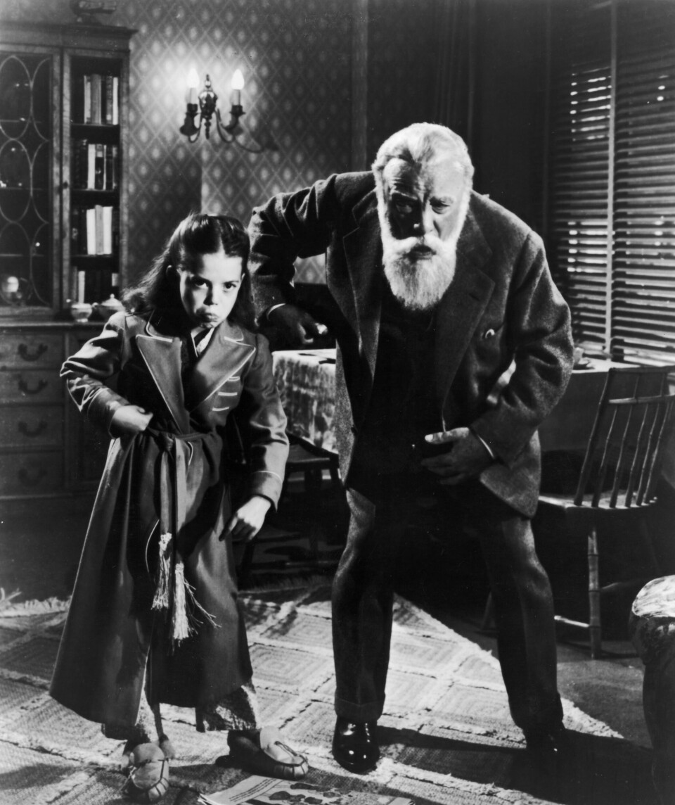 KLASSIKER: Natalie Wood spilte mot Edmund Gwenn i «Mirakelet på Manhattan» i 1947.