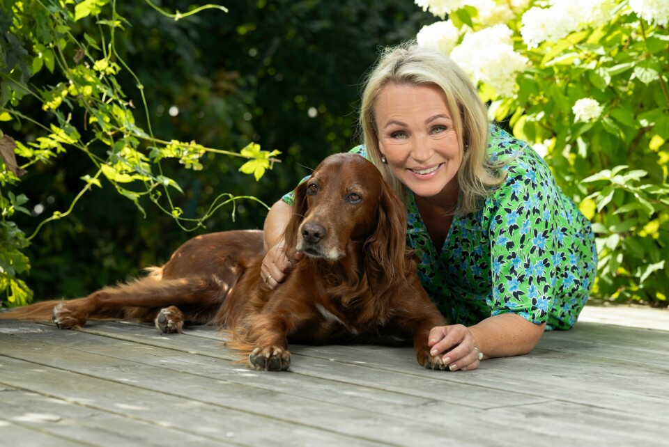 BESTEVENN: Ane skulle levere hunden Sienna på kennel før en feriereise til Kroatia da hun innså at hun måtte kontakte sykehuset.