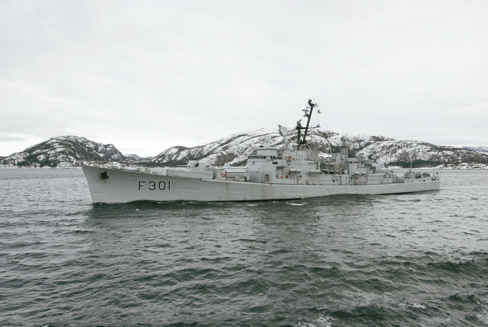 OSLO-KLASSEN: KNM «Bergen» ble tatt ut av tjeneste i 2005.