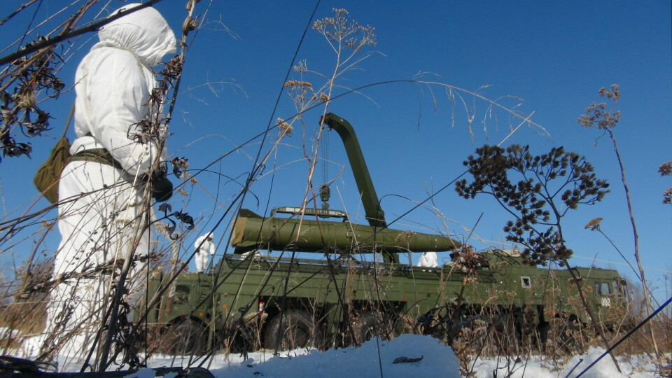 FRYKTET: Iskander-missiler med atomstridshode kan nå og utslette storbyer i fleng i Nord-Europa. Med slike missiler utplassert i eksklaven Kaliningrad, får Nato kortere tid til å reagere.