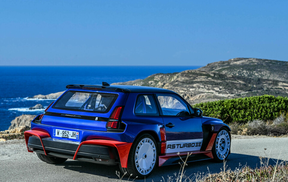 Oslo Motor Show: En prototyp av Renault 5 Turbo 3E vises på Oslo Motor Show.