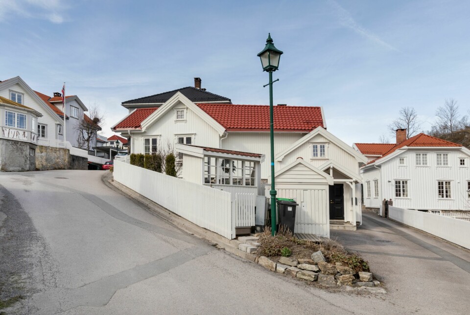 GAMMELT: Den eldste delen av huset er fra 1760, mens den nyere er fra 1810.