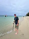 – Jeg har vinterbadet,
men mine hænder ville
ikke mere. Jeg skulle
have varme i hænderne,
så min gode ven og tv-kollega Christian tog med til
Mauritius i vinter. En fed
oplevelse, som gav noget
positivt i livet.
