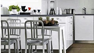 Høyglans kjøkken på vei ut